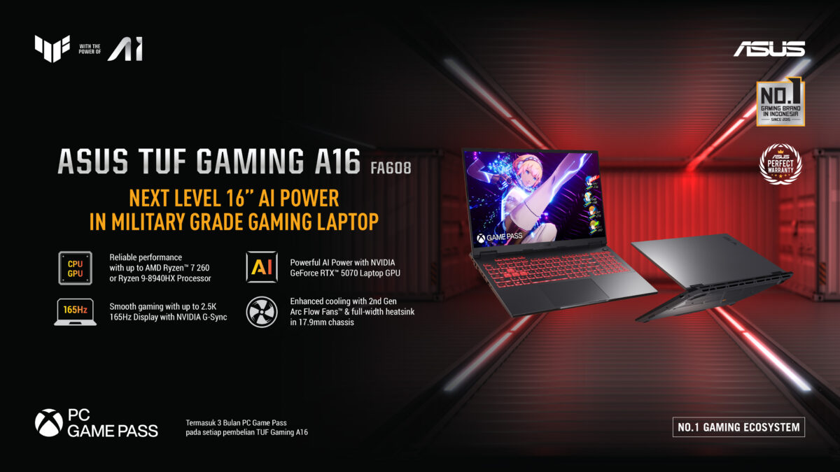 ASUS TUF Gaming A16 FA608