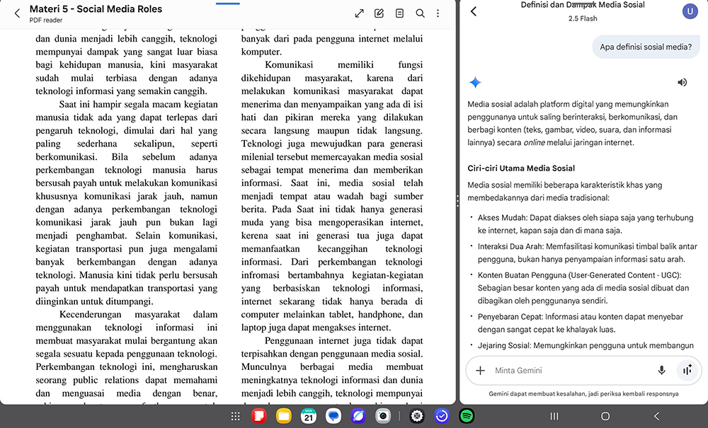 Tips: Cara Menggunakan Galaxy AI Key di Samsung Galaxy Tab S10 FE untuk Produktivitas 23 Galaxy AI Key di Samsung Galaxy Tab S10 FE 4