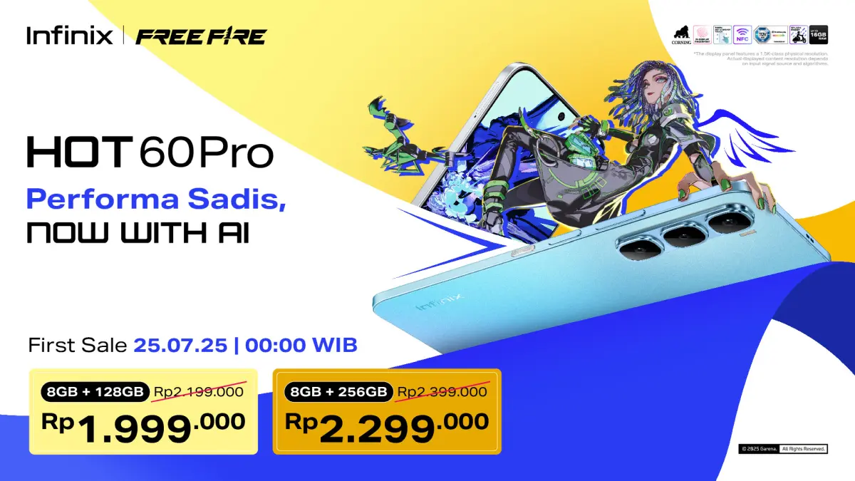 Infinix HOT 60 Pro: Smartphone Pertama di Indonesia dengan Chipset MediaTek Helio G200 26 Infinix HOT 60 Pro 2