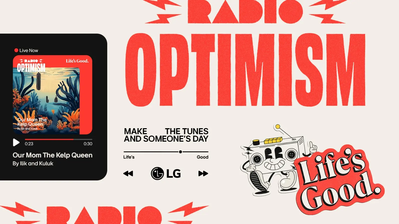 LG Luncurkan Kampanye “RADIO OPTIMISM”, Sebarkan Semangat “LIFE'S GOOD” Melalui Musik 20 LG radio optimism 2025