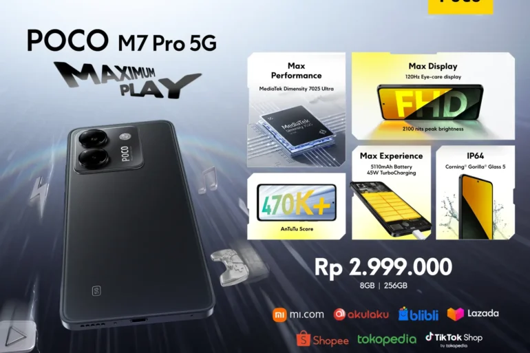 POCO M7 Pro 5G, Hape Gaming Harga Terjangkau Kini Hadir Dalam Warna Hitam 41 POCO M7 Pro 5G Black