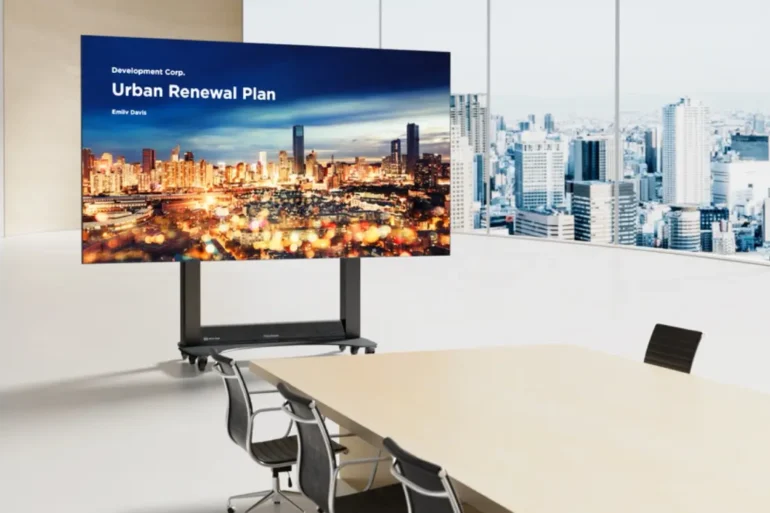 ViewSonic LDS138-151 LED: Monitor LED Lipat 138 Inci dengan Sistem Operasi Android 43 ViewSonic LDS138-151 LED