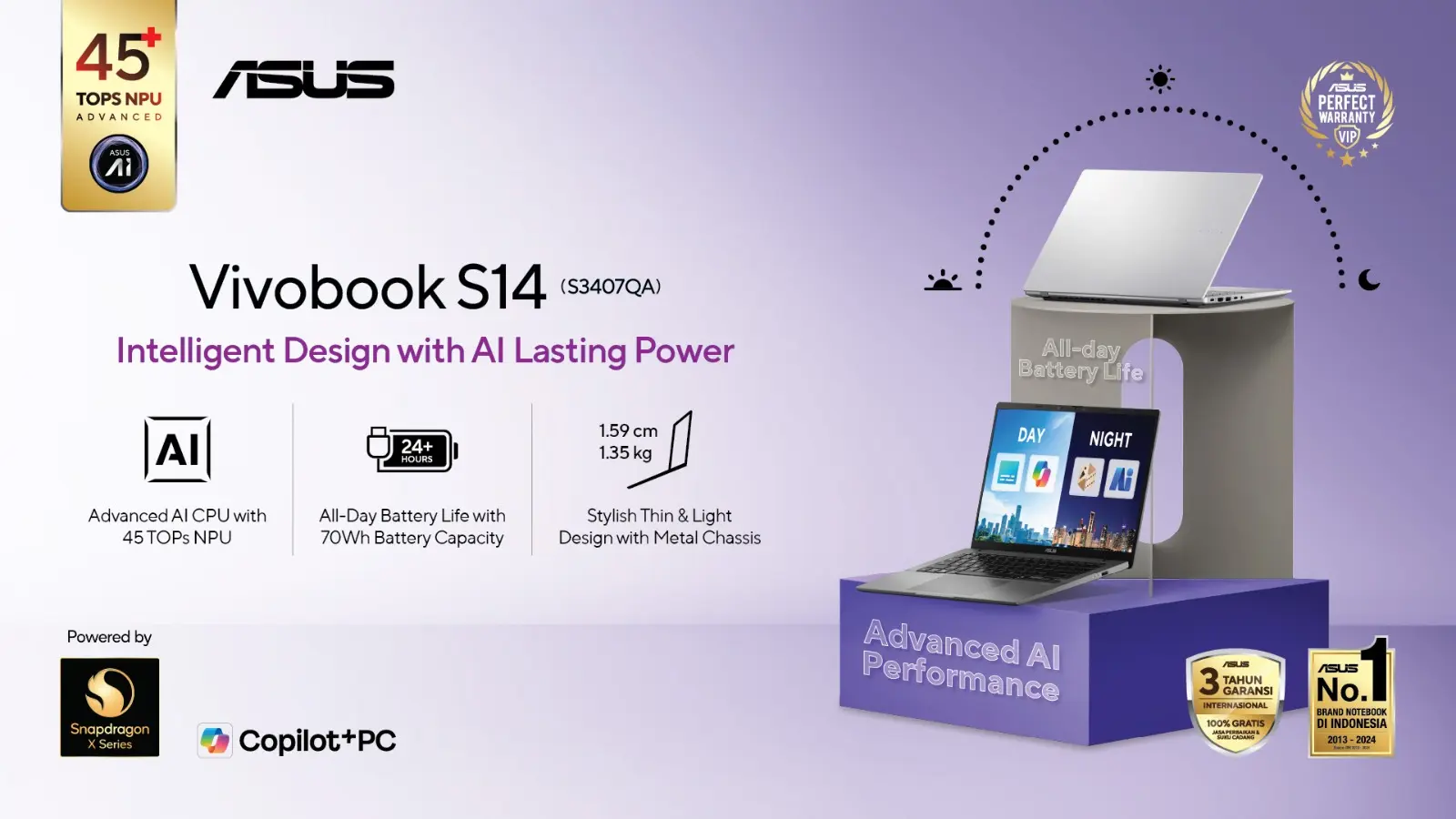 asus vivobook s14 s3407qa snapdragon