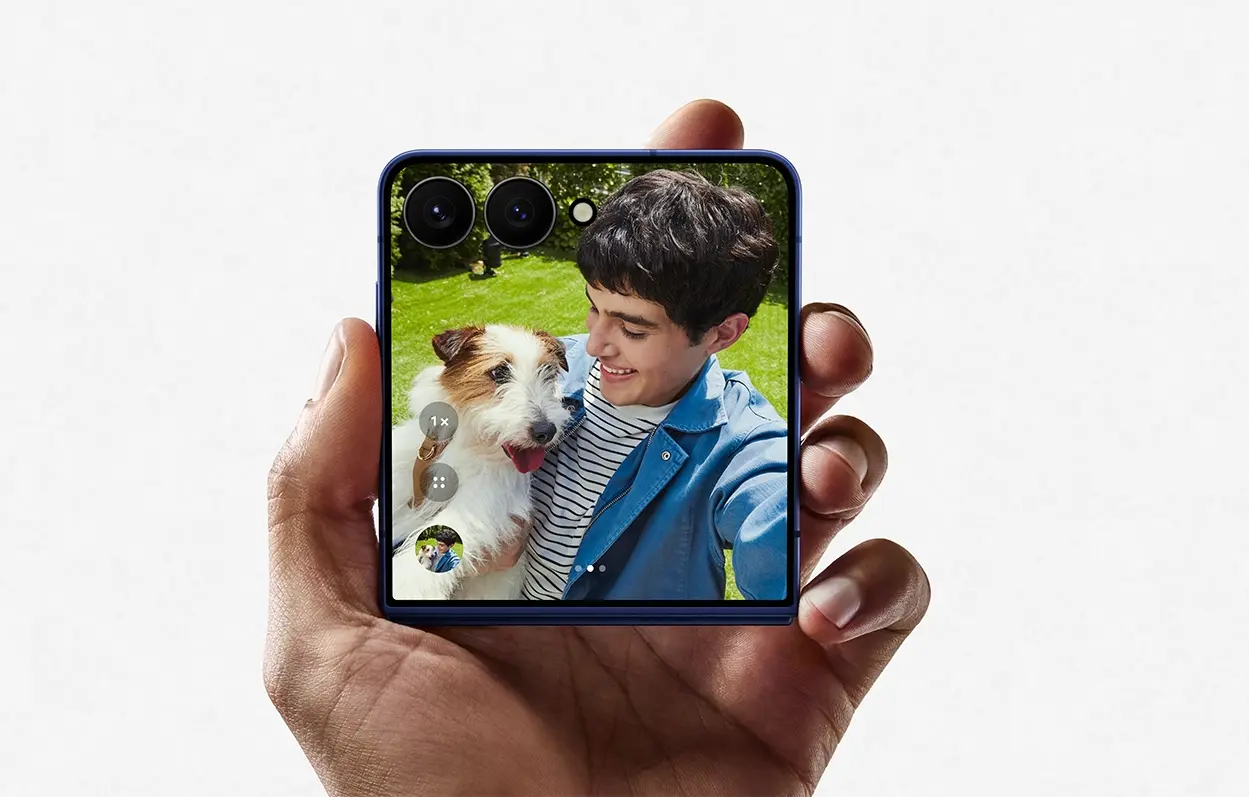samsung Galaxy Z Flip7 flex window