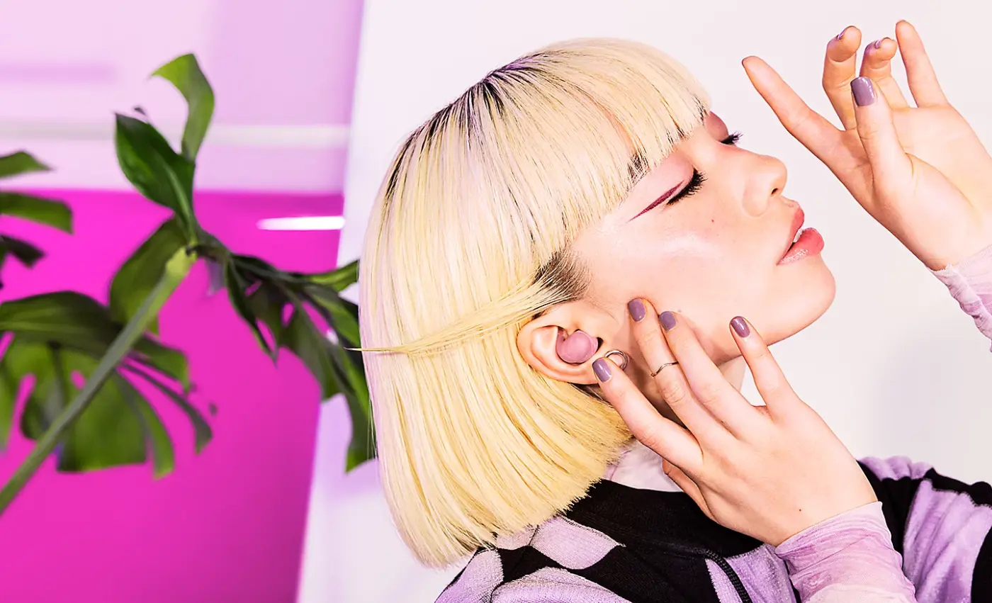 sony link buds fits pink