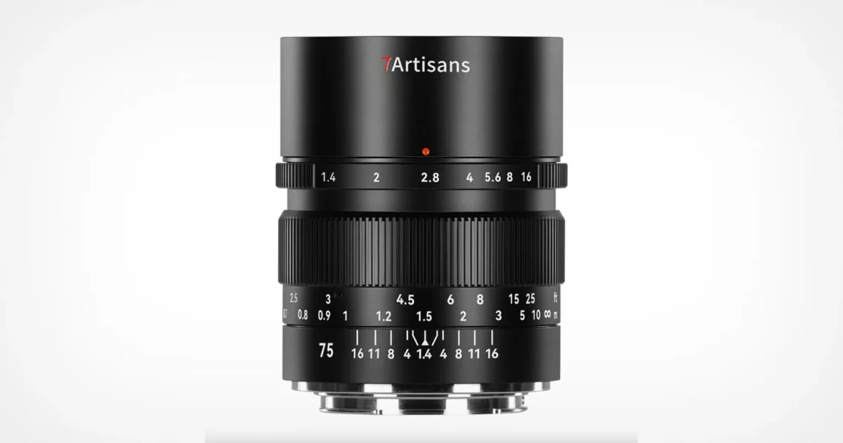 7Artisans 75mm F/1.4