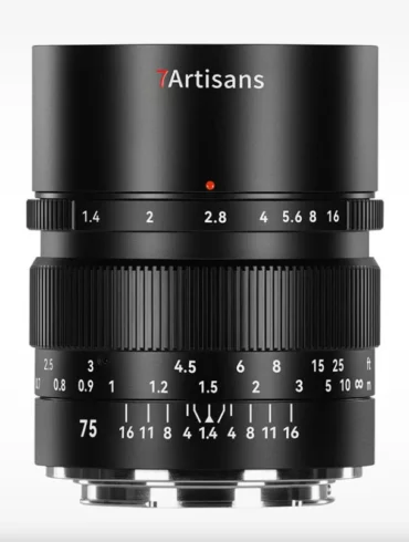7Artisans 75mm F/1.4