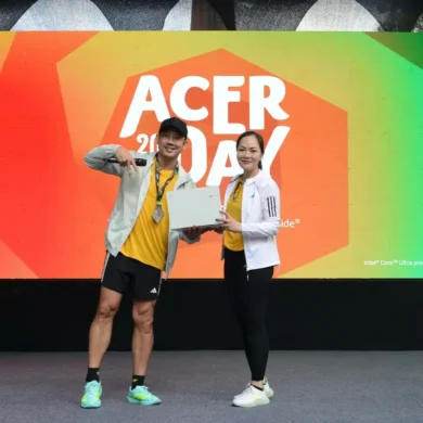 Acer Day 2025 denny sumargo dan lenny ng acer indonesia