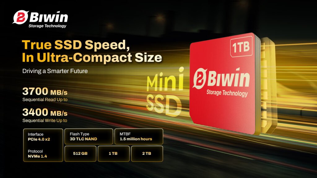 Biwin Mini SSD: Solusi SSD Seukuran MicroSD dengan Kapasitas Hingga 2TB 24 Biwin Mini SSD