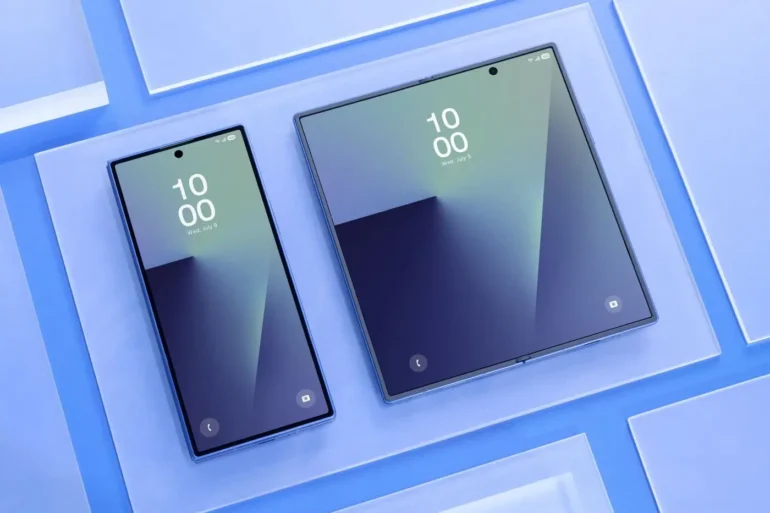 Samsung Flip 7 dan Fold 7 blueshadow