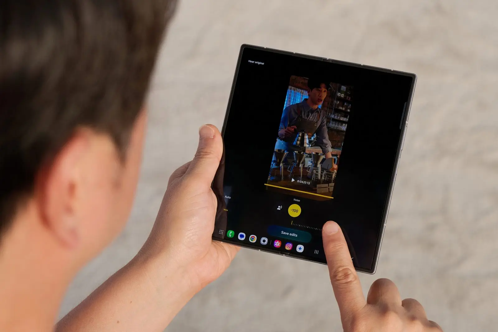 Samsung galaxy z fold 7 audio eraser