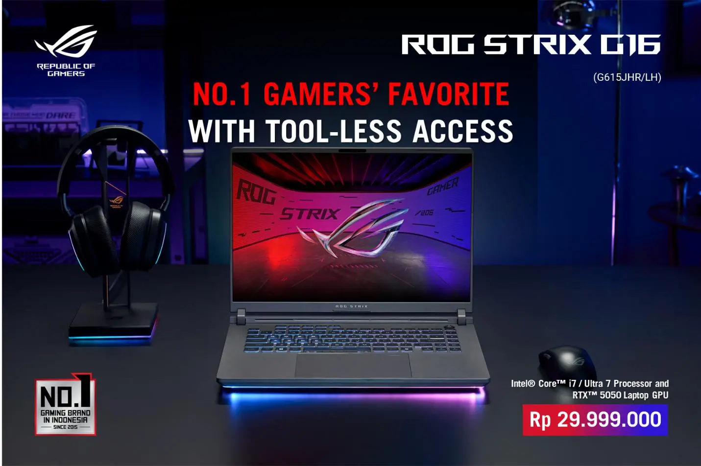 asus rog strix g16 g615jhr lh