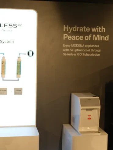 modena seamless go subscription water purifier