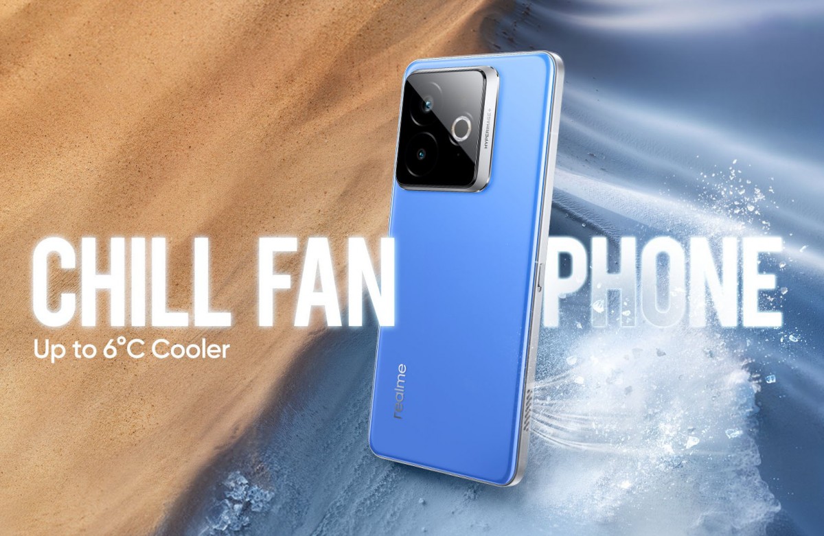 realme chill fan phone