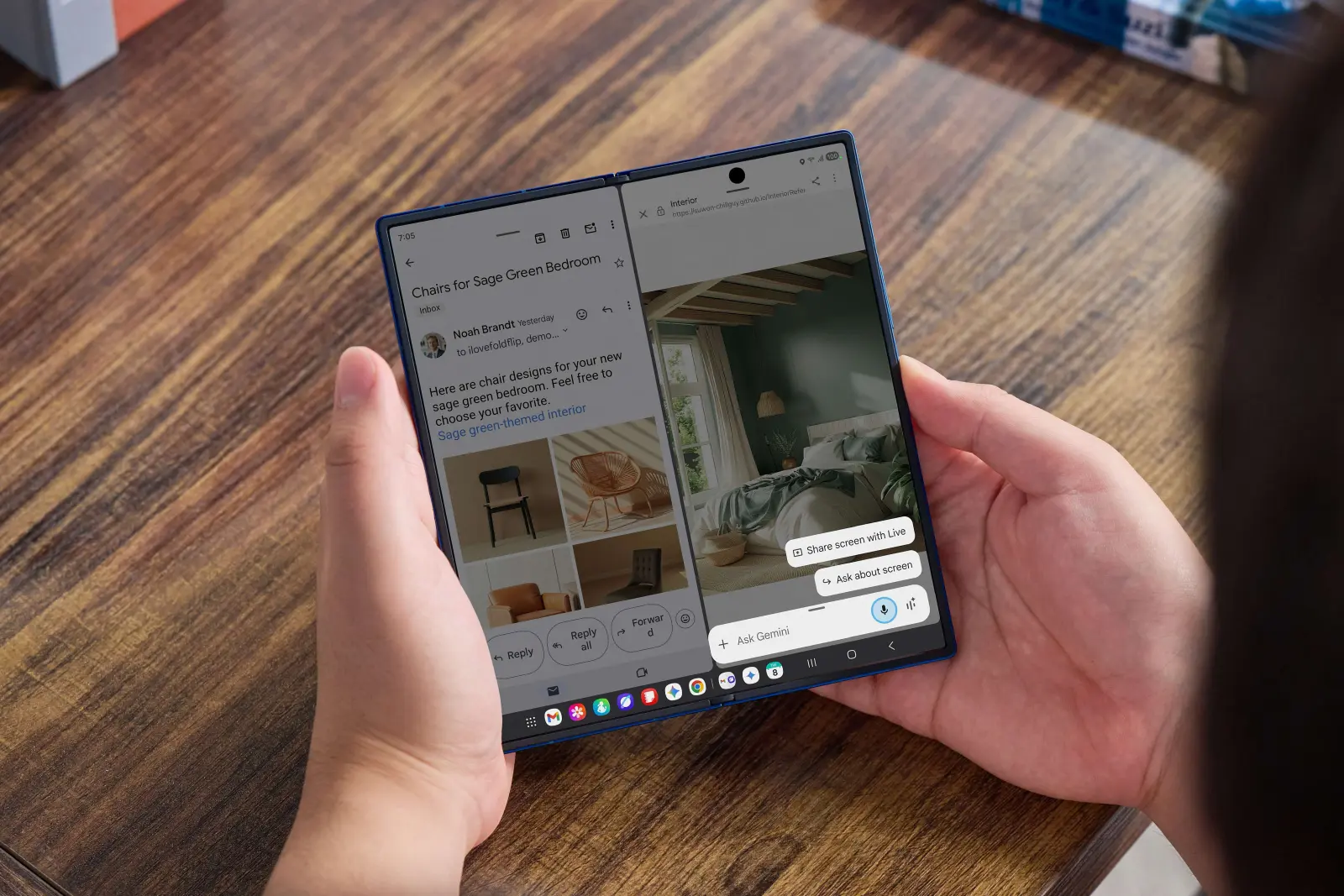 samsung galaxy z fold7 gemini
