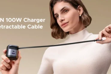 ugreen Nexode 100W Charger with retracable cable