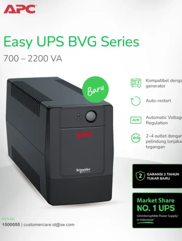 Schneider Electric Luncurkan APC Easy UPS BVG dengan Harga Mulai 700 Ribuan Rupiah 32 APC Easy UPS BVG Series