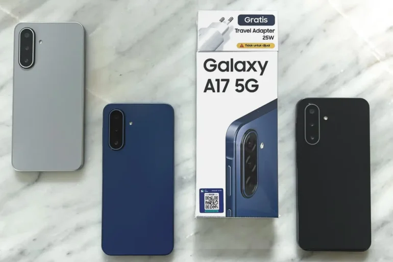 Samsung Galaxy A17 5G dengan Travel Adapter 25W