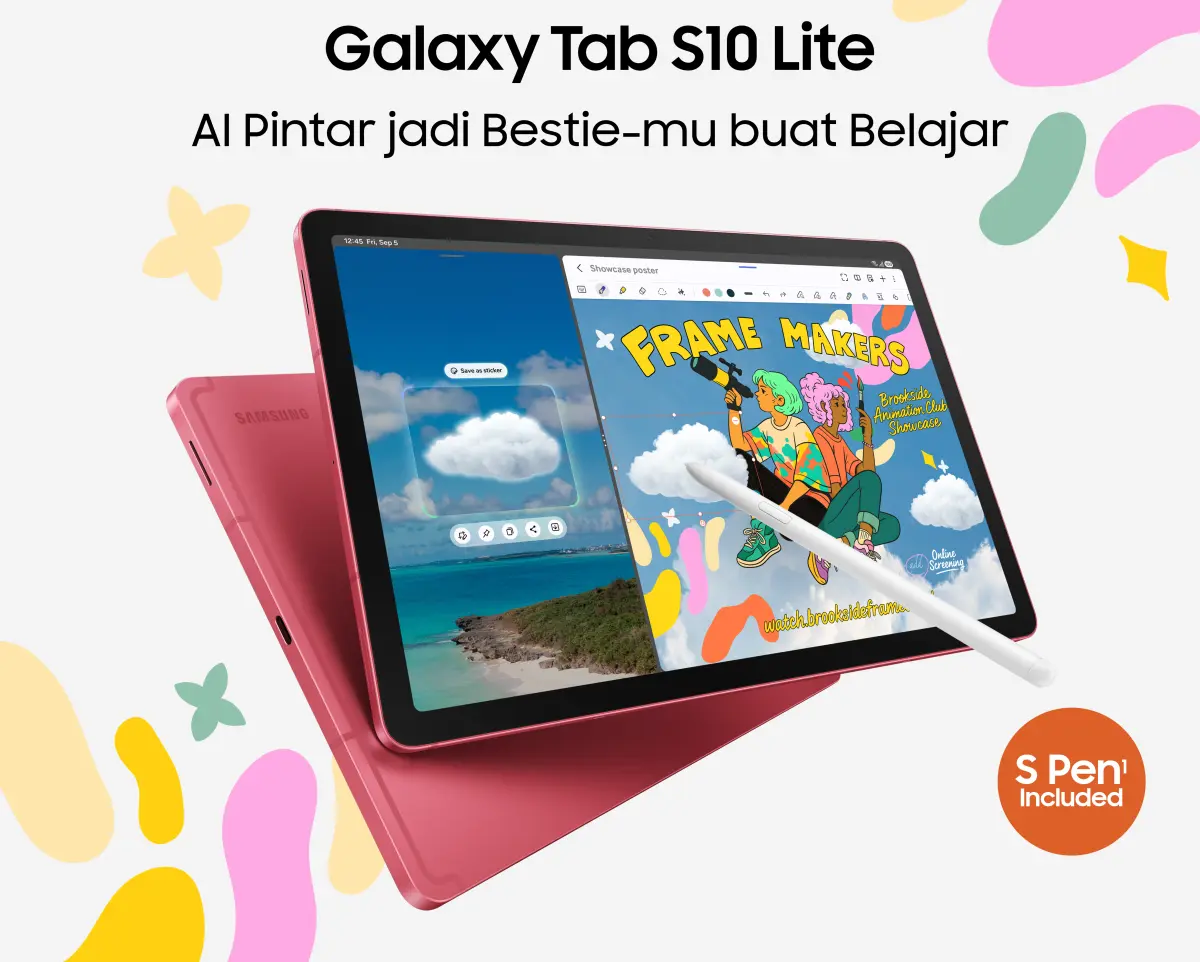 Samsung Galaxy Tab S10 Lite Resmi Dijual dengan Harga Mulai dari 4 Jutaan Rupiah 20 Samsung Galaxy Tab S10 Lite