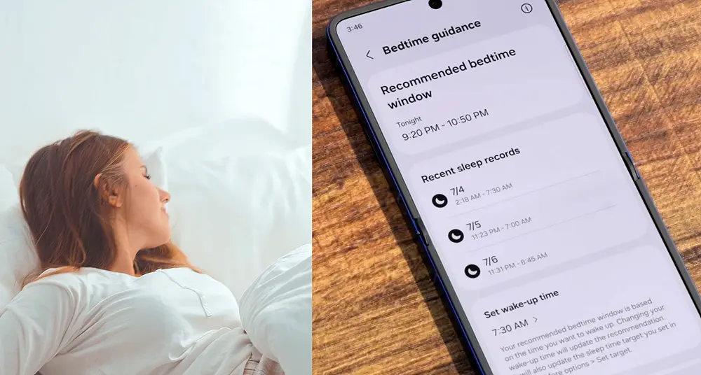 Inilah Cara Samsung Galaxy Watch8 Series Membantumu Lebih Sehat 22 Samsung Galaxy Watch8 series bedtime guidance 1