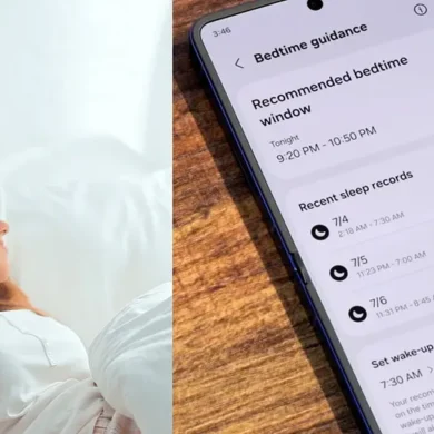 Samsung Galaxy Watch8 series bedtime guidance