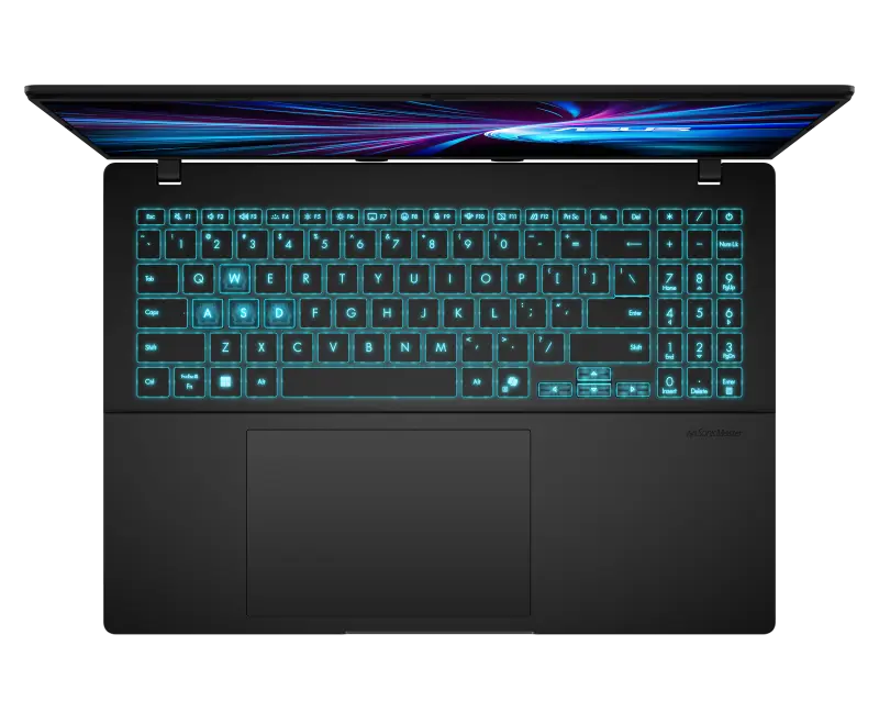 asus gaming v16 keyboard