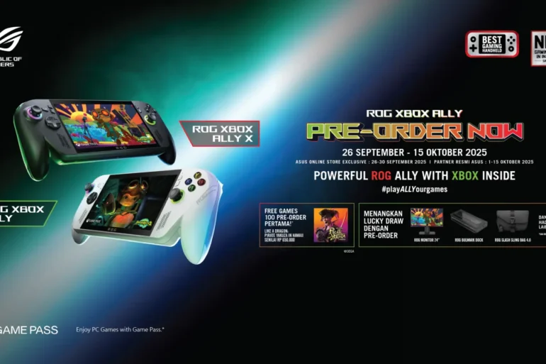 ASUS Buka Pesan Awal ROG Xbox Ally dengan Hadiah Menarik untuk 100 Pembeli Pertama 30 preorder asus ROG Xbox ALLY indonesia