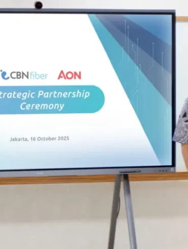 Dedy Handoko Commerce Director CBN Pada Peluncuran CBN Fiber Safe