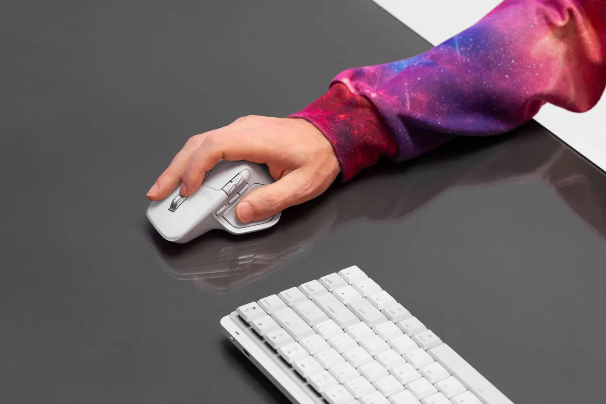 Logitech MX Master 4 White Silver SCROLL