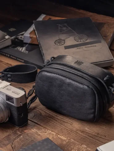 Wotancraft Full Leather Portable Camera Pouch 1 Wotancraft Full Leather Portable Camera Pouch-