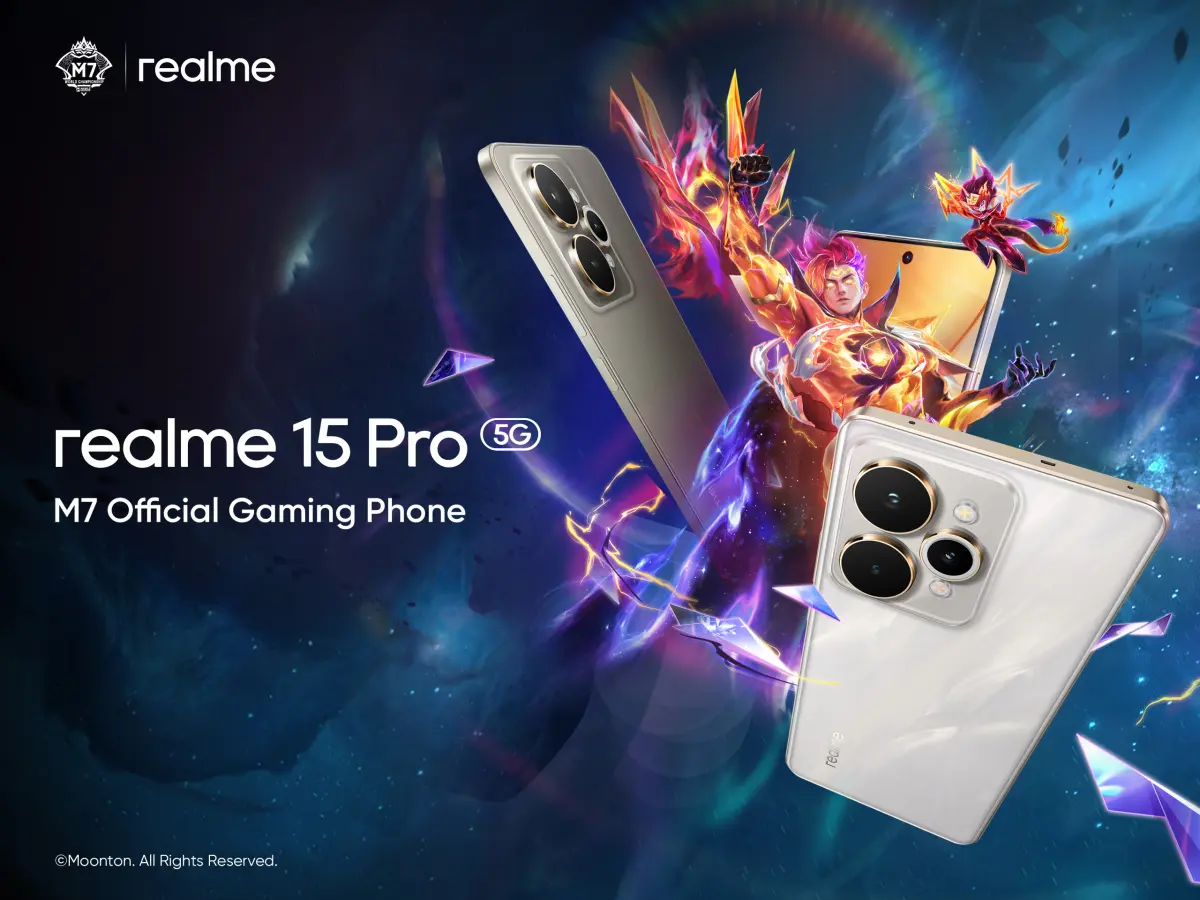 realme 15 Pro 5G Resmi Jadi Official Gaming Phone Kejuaraan Dunia M7 2