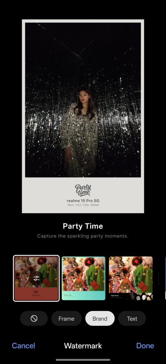 realme 15 Pro 5G watermark Party