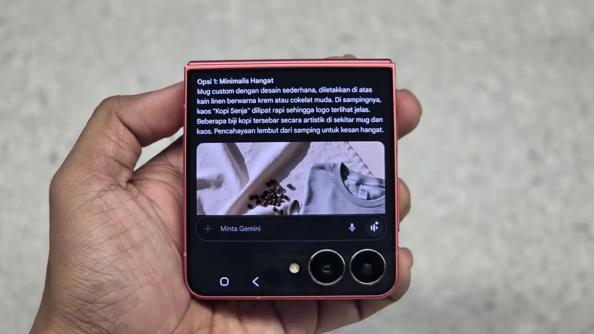 Galaxy Z Flip7 dan Gemini AI Jadi Solusi Naikan Level Bisnismu