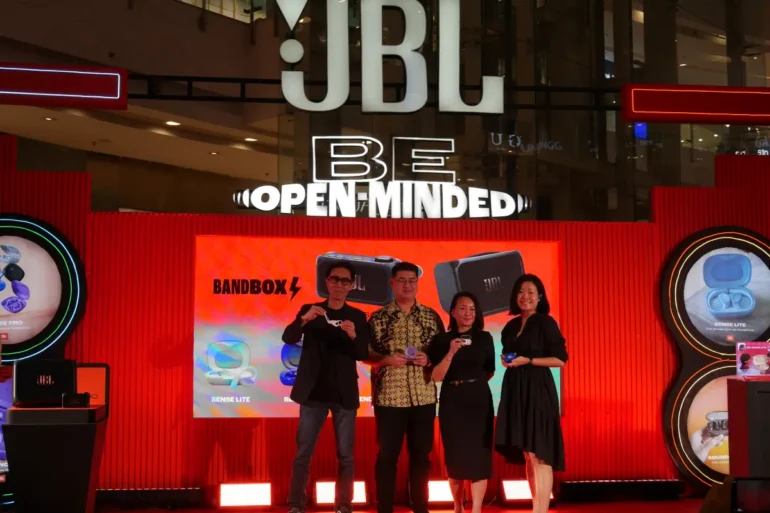 JBL Open Ear Series dan BandBox 1 JBL Open-Ear Series dan BandBox-