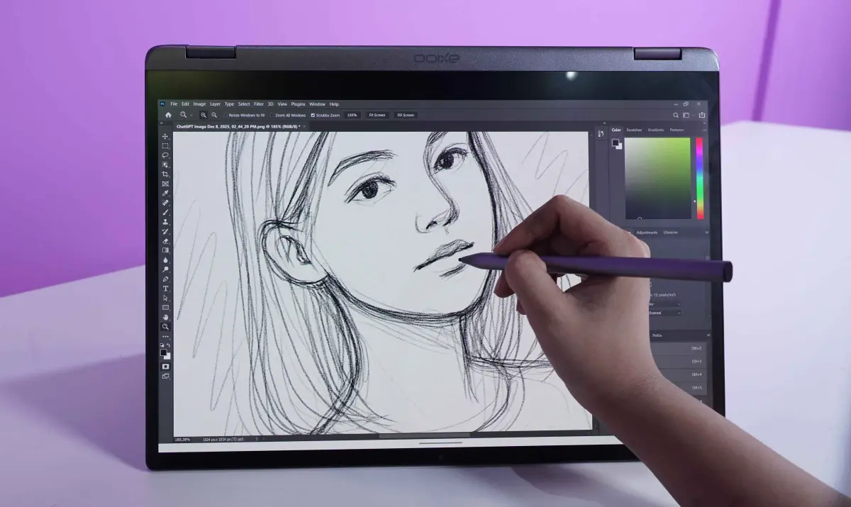 Axioo HYPE R Flip OLED dan pena