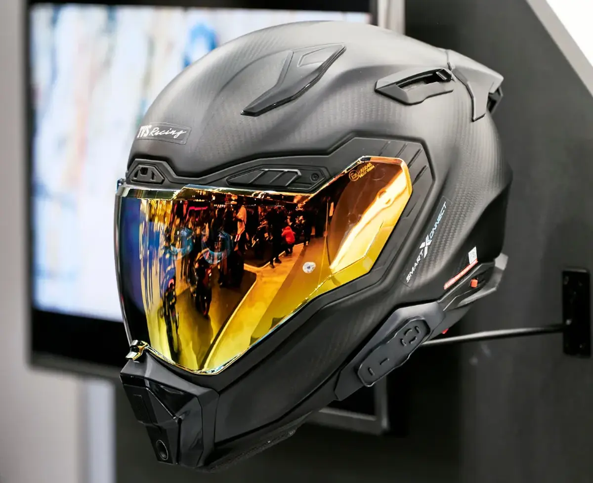 TVS Aegis Rider Vision Helmet: Helm Canggih dengan Teknologi AR untuk Keamanan Berkendara 24 TVS Aegis Rider Vision Helmet