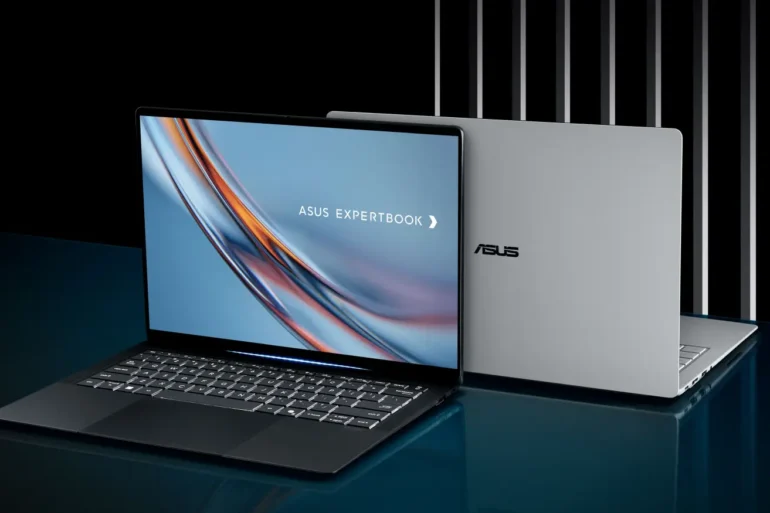 ASUS ExpertBook Ultra Morn Grey and Jet Fog