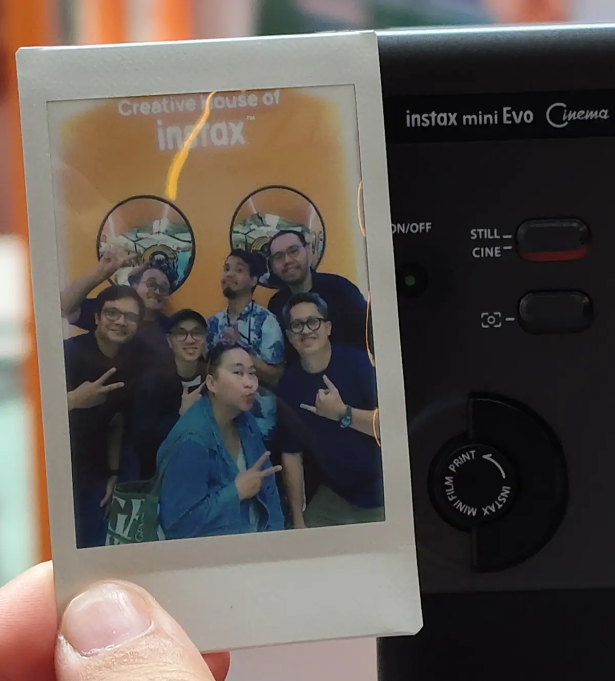 Fujifilm instax mini Evo Cinema dan instax mini Link7