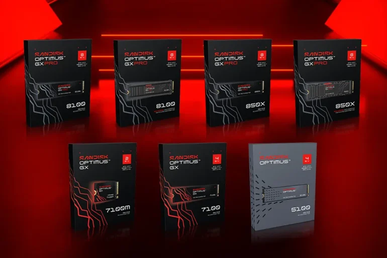 Lini Produk SANDISK Optimus 2026 Lini Produk SANDISK Optimus 2026