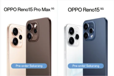 OPPO Reno15 dan Reno15 Pro Max