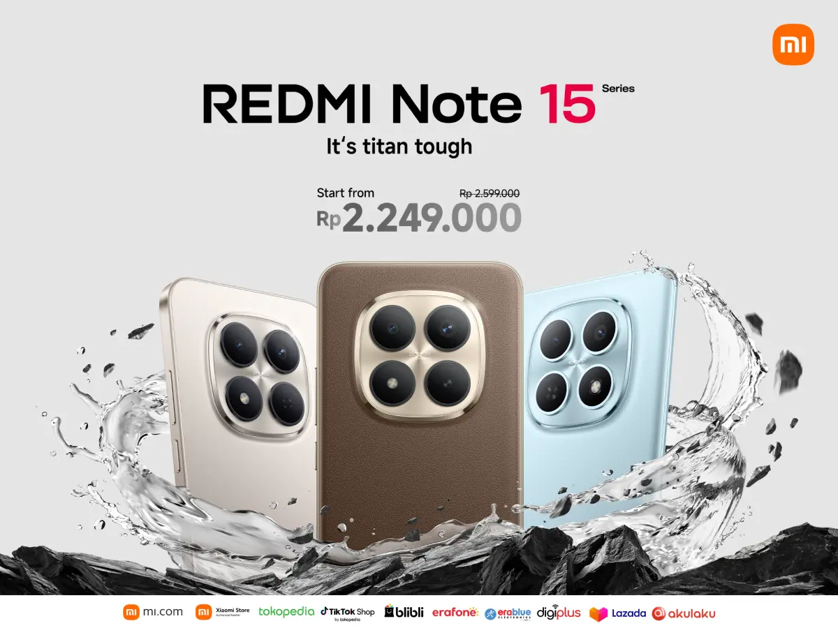 REDMI Note 15 Series Resmi Dijual dengan Harga Mulai 2 Jutaan Rupiah 26 harga REDMI Note 15 Series