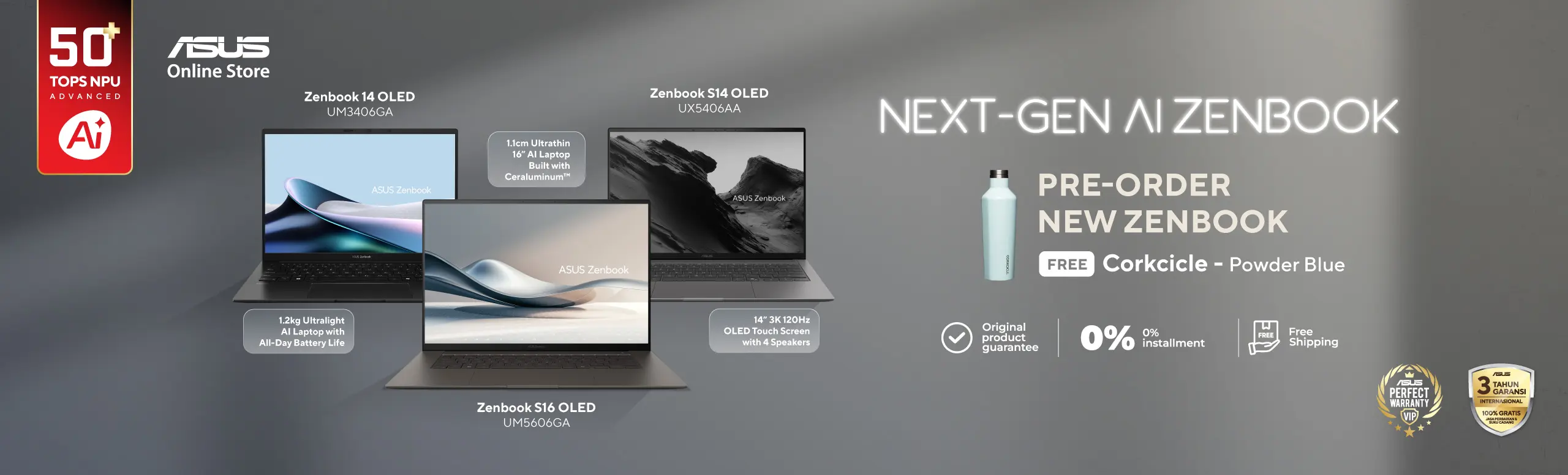 preorder asus ai zenbook s14 oled