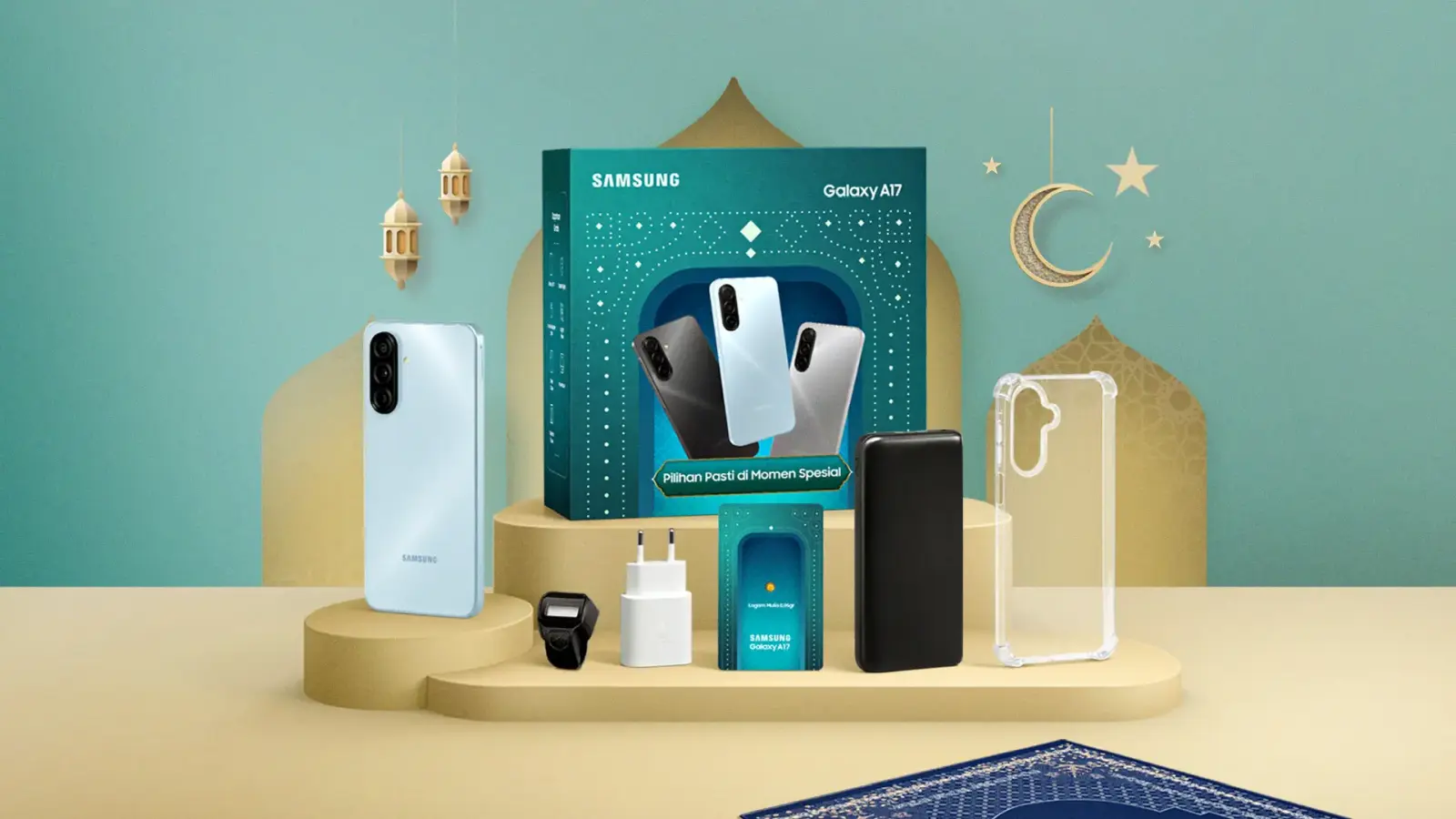 Samsung Hadirkan Galaxy A07 & Galaxy A17 versi Paket Hari Raya 21 Galaxy A17 Hari Raya Package
