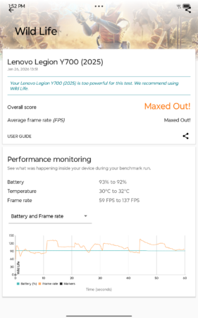 review Lenovo Legion Tab 29 Screenshot 20260126 135233