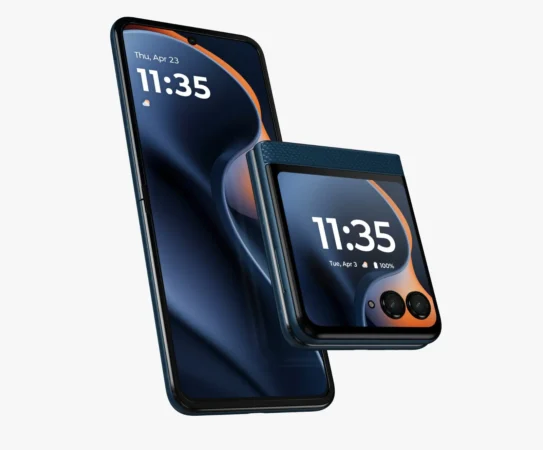 Motorola razr 60 : Ponsel Lipat Pesaing Samsung Galaxy Z Flip7 21 motorola razr 60 PANTONE Gibraltar Sea
