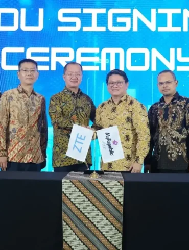 ZTE dan MyRepublic Indonesia Luncurkan Proyek Ascend 46 zte proyek ascend