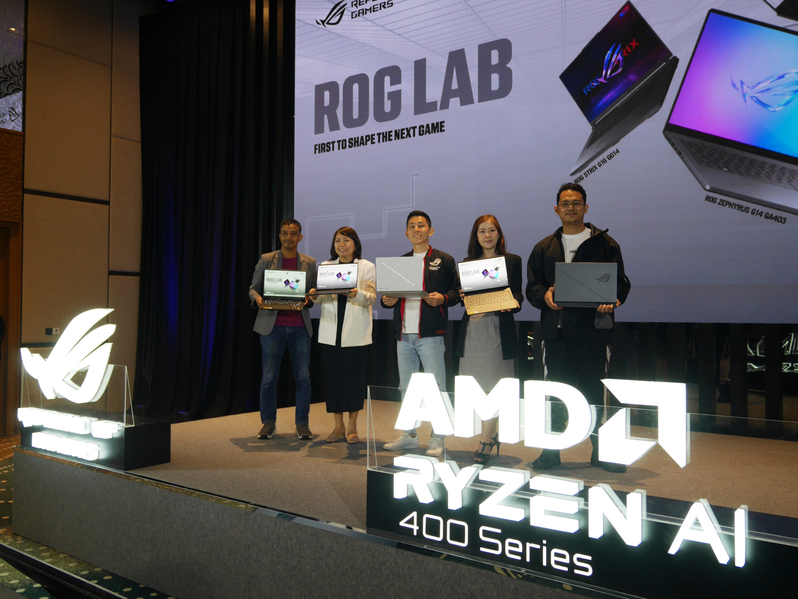 ASUS ROG dan TUF GAMING AMD Ryzen 400 Series