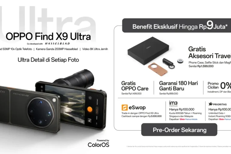 Promo Eksklusif Early Pre order OPPO Find X9 Ultra Promo Eksklusif Early Pre order OPPO Find X9 Ultra