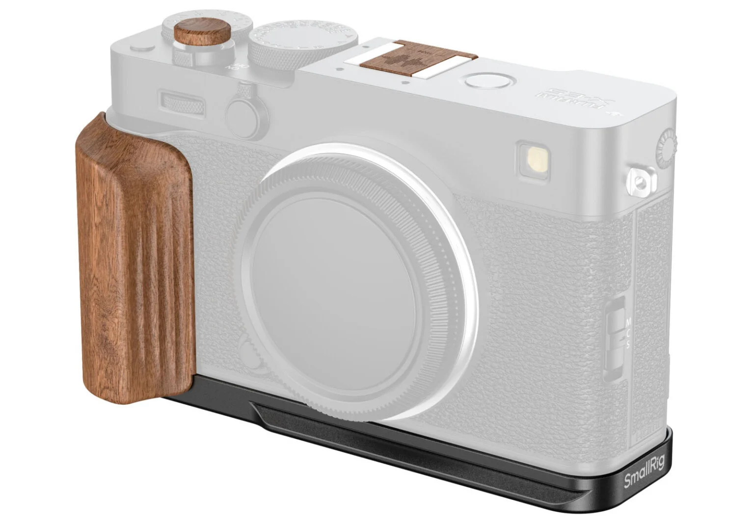 SmallRig Wooden Grip: Grip dari Material Kayu untuk Pengguna Fujifilm X-E5 20 SmallRig Wooden Grip