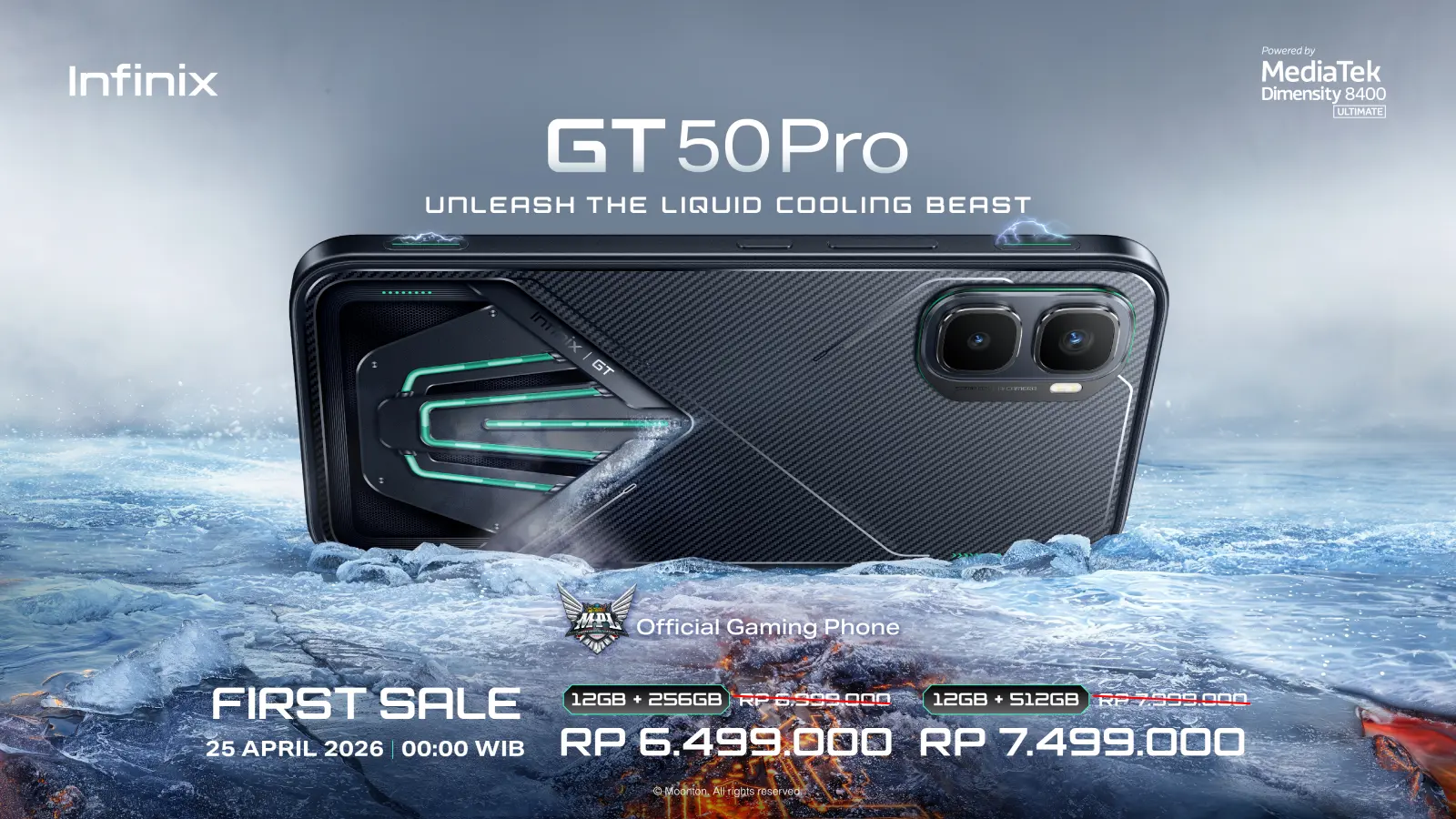 harga infinix gt 50 pro